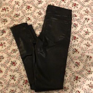 All saints shinny jeans